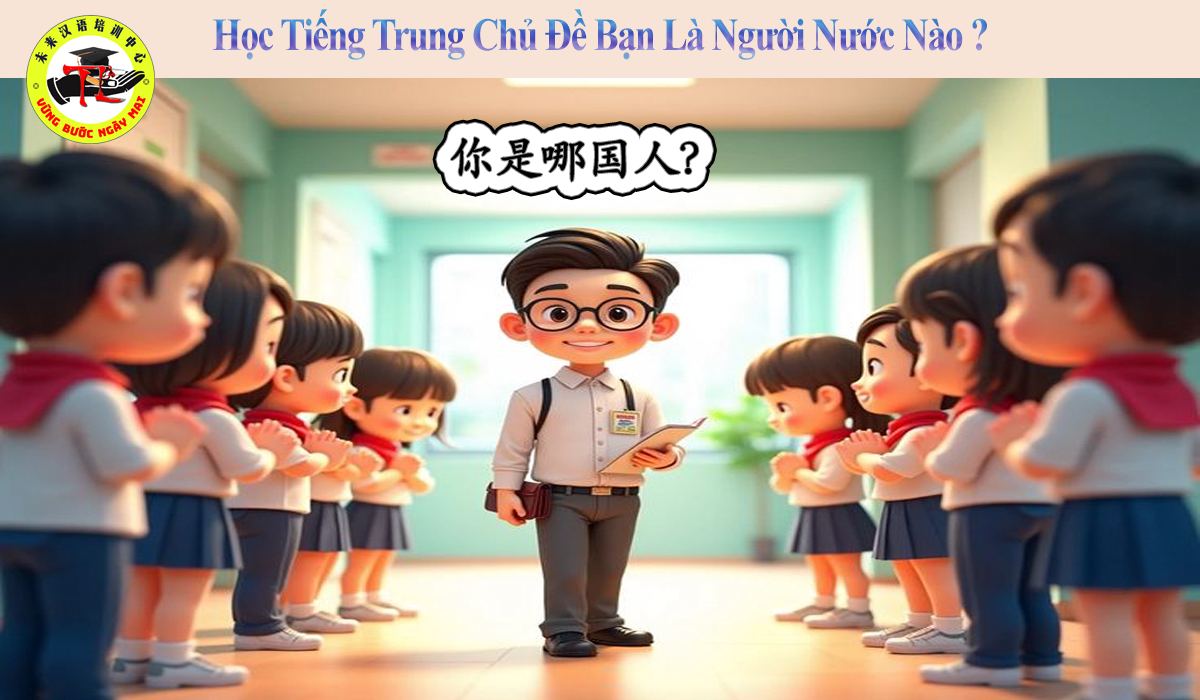 Học Tiếng Trung Chủ Đề Bạn Là Người Nước Nào ?