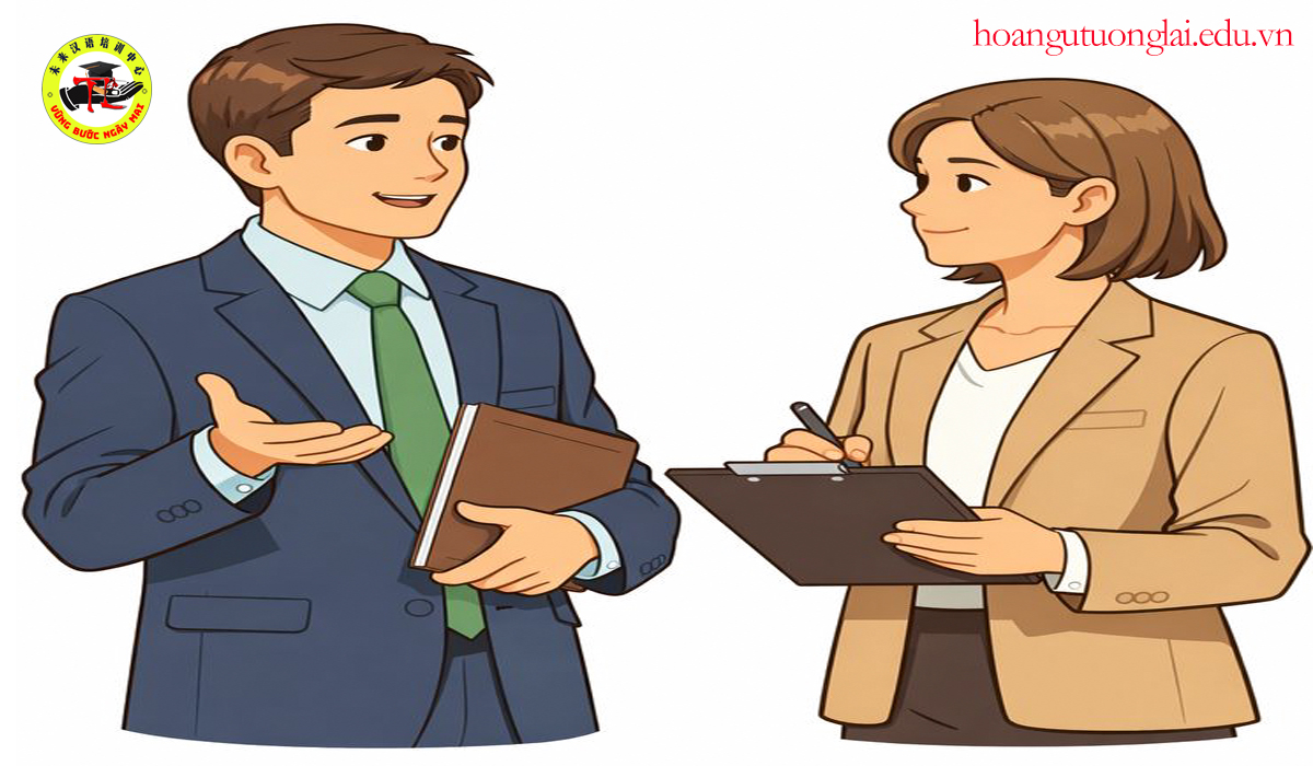 mẫu câu phỏng vấn tiếng Trung