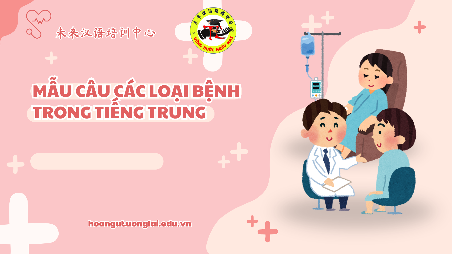 Mẫu câu các loại bệnh trong tiếng Trung