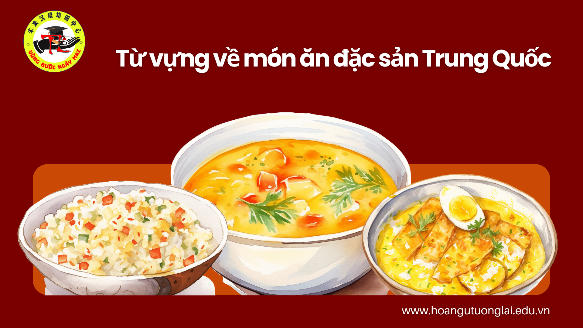 Từ vựng về món ăn đặc sản Trung Quốc
