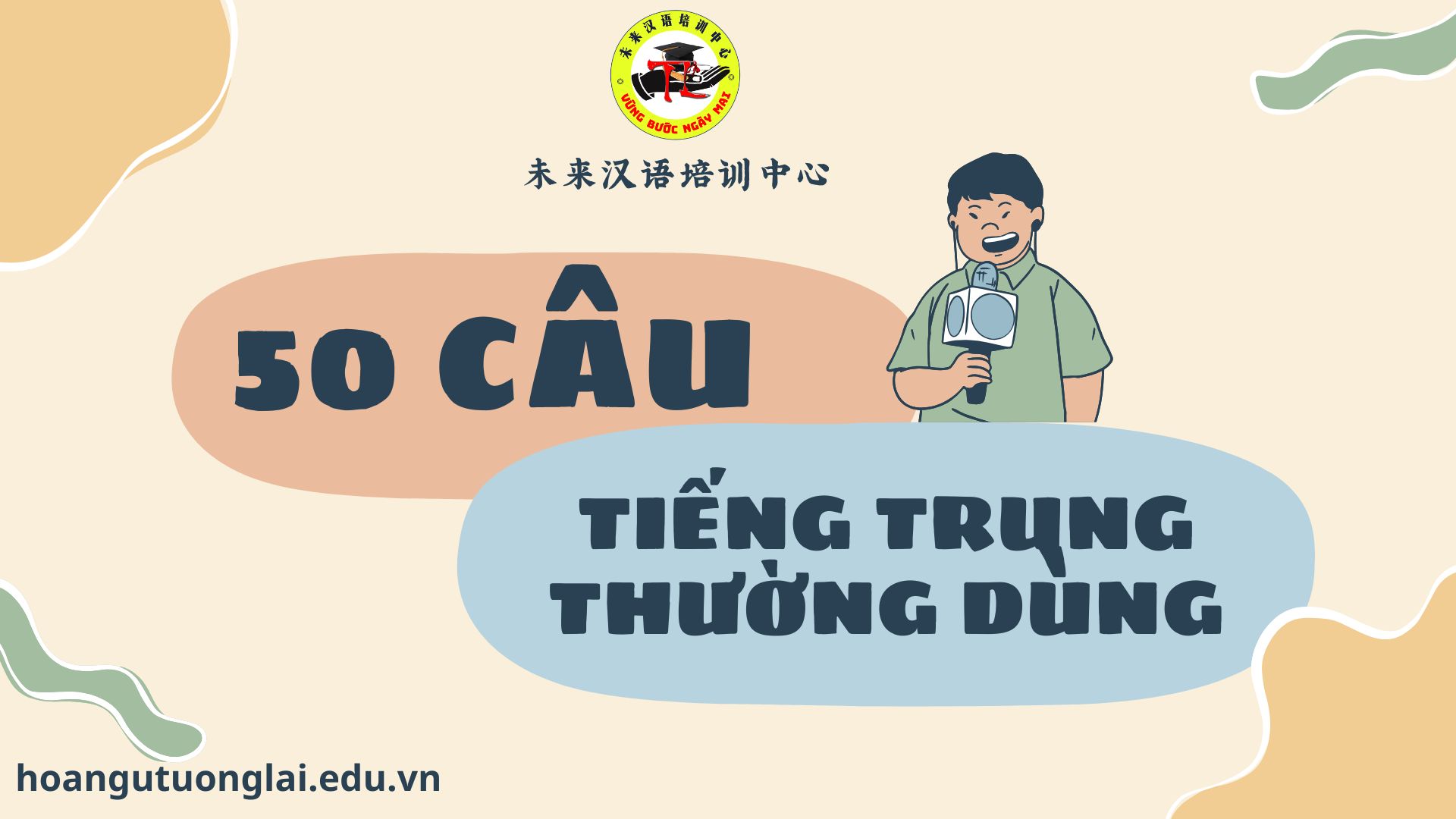50 câu tiếng Trung thường dùng