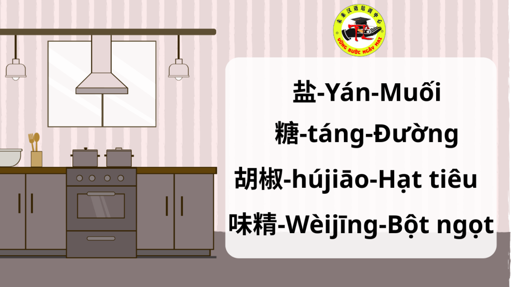 Dụng cụ Nhà bếp trong tiếng Trung