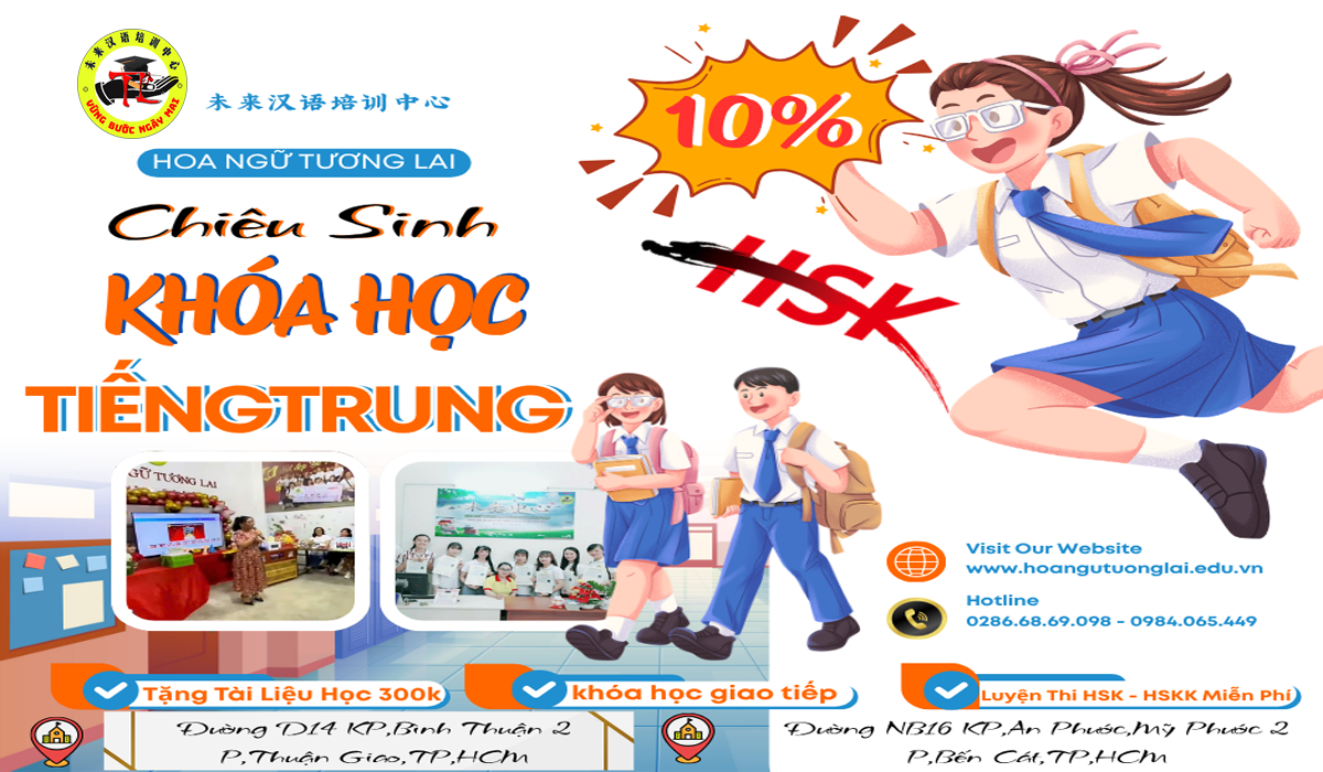 Tiếng Trung Giao Tiếp Cấp Tốc Tháng 7