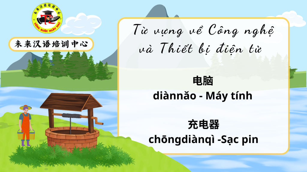 130 từ vựng Tiếng Trung cơ bản theo từng chủ đề