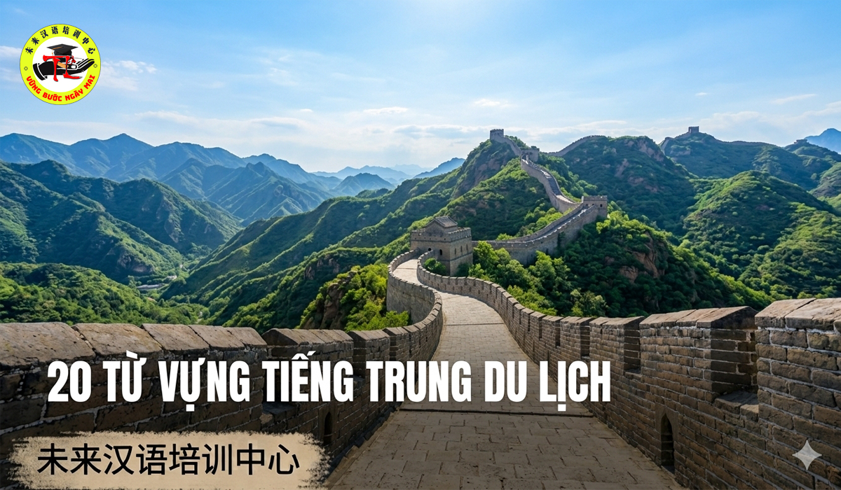 20 từ vựng tiếng Trung du lịch
